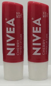 Nivea- Bálsamo labial de Cherry - Hidratación de larga duración