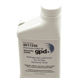 HYUNDAI 2007 SONATA Aceite PAG 46; Botella de 8 onzas; PAG 46 (R-134a) Aceite; 8 onza