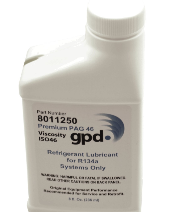 HYUNDAI 2007 SONATA Aceite PAG 46; Botella de 8 onzas; PAG 46 (R-134a) Aceite; 8 onza