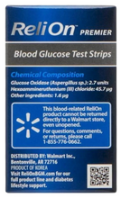 Cargar imagen en el visor de la galería, Tiras de prueba de glucosa ReliOn Premier 50 unidades
