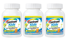 Cargar imagen en el visor de la galería, Suplemento multivitamínico Centrum Kids masticable fruta, 80 unidades

