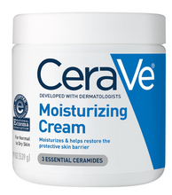 Cargar imagen en el visor de la galería, CeraVe, crema hidratante, hidratante facial y corporal, piel normal a seca
