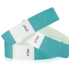 Cargar imagen en el visor de la galería, 200 pulseras Tyvek Wristco para eventos
