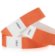 Cargar imagen en el visor de la galería, 200 pulseras Tyvek Wristco para eventos
