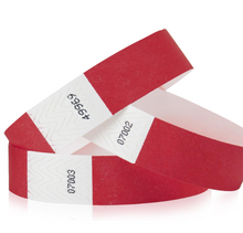 Cargar imagen en el visor de la galería, 200 pulseras Tyvek Wristco para eventos
