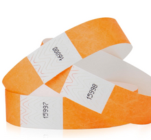 Cargar imagen en el visor de la galería, 200 pulseras Tyvek Wristco para eventos
