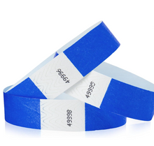 Cargar imagen en el visor de la galería, 200 pulseras Tyvek Wristco para eventos
