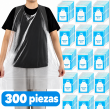 Cargar imagen en el visor de la galería, Delantales desechables para adultos de plástico
