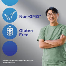 Cargar imagen en el visor de la galería, Centrum Silver Men&#39;s 50+ Multivitamínico con vitamina D3, vitaminas B, zinc para memoria y cognición, 200 tabletas
