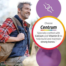 Cargar imagen en el visor de la galería, Centrum Silver Men&#39;s 50+ Multivitamínico con vitamina D3, vitaminas B, zinc para memoria y cognición, 200 tabletas
