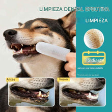 Cargar imagen en el visor de la galería, Toallitas de limpieza de dientes para perros y gatos
