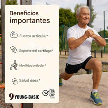 Cargar imagen en el visor de la galería, Glucosamina condroitina con calcio + vitamina D3, suplemento de salud 4 en 1 para reparación de articulaciones
