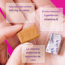 Cargar imagen en el visor de la galería, Viactiv Suplemento de calcio + vitamina D3 masticables suaves
