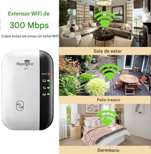 Cargar imagen en el visor de la galería, Amplificador de señal WiFi rápido para el hogar, repetidor WiFi de largo alcance
