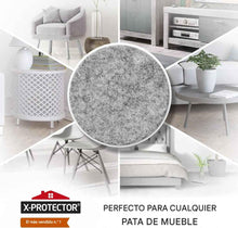 Cargar imagen en el visor de la galería, Protectores de Suelo Premium de Fieltro para Patas de Sillas para Suelos de Madera
