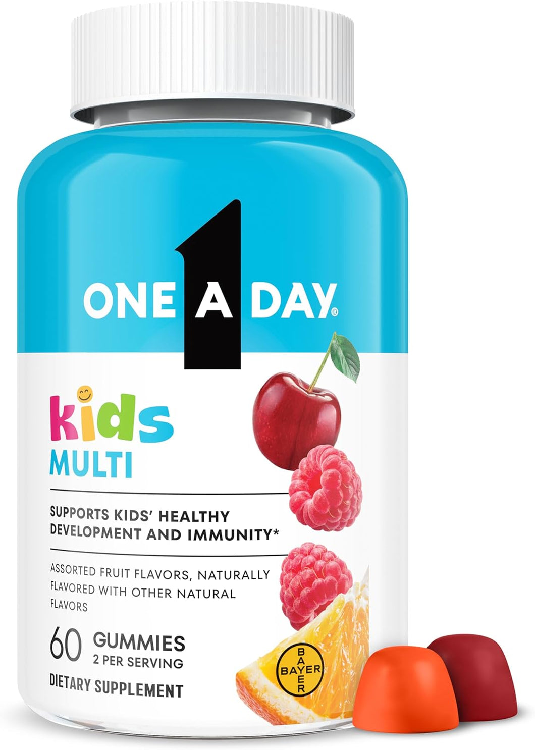 One A Day Gomitas multivitamínicas para niños