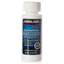 Cargar imagen en el visor de la galería, Kirkland Signature Minoxidil para hombres 5% de fuerza extra para el crecimiento
