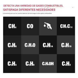Detector de fugas de gas portátil