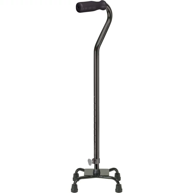 Bastón de cuatro patas ajustable hasta 300 libras