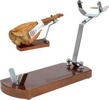 Cargar imagen en el visor de la galería, Soporte de jamón plegable Jamonprive con almohadillas antideslizantes
