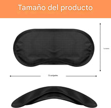 Cargar imagen en el visor de la galería, Antifaz para Dormir con Almohadilla para la nariz y correa Elástica para viajar a dormir, jugar a dormir, negros

