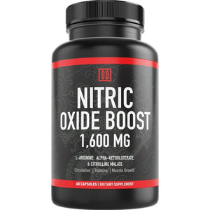 Suplemento potenciador de óxido nítrico - 1600 mg extra fuerte