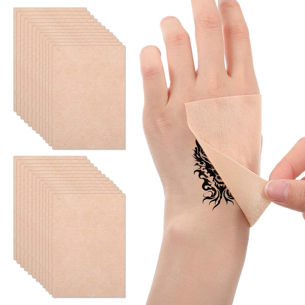24 parches invisibles para cubrir tatuajes, impermeables, a prueba de sudor