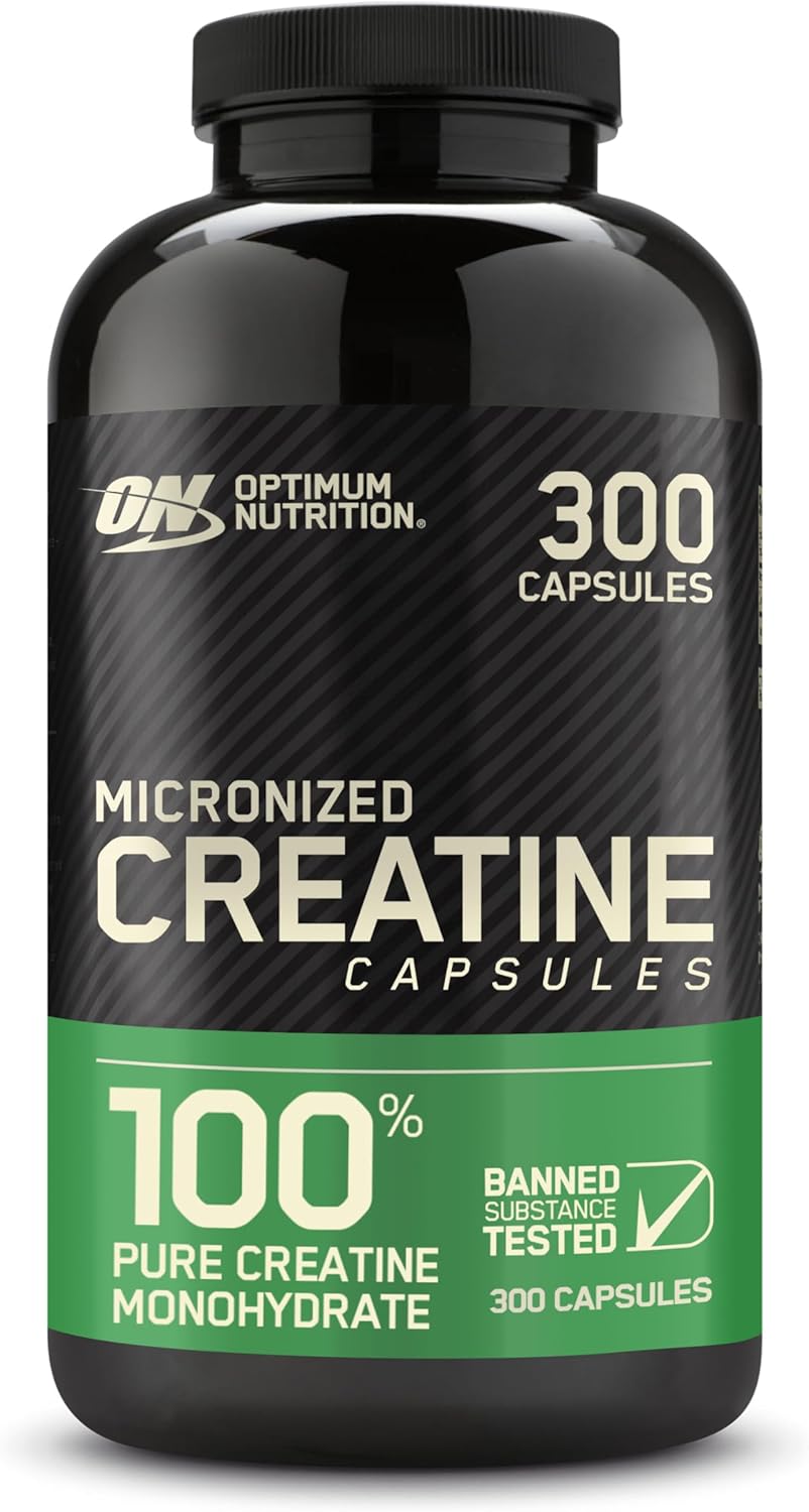 Cápsulas micronizadas de monohidrato de creatina