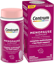 Cargar imagen en el visor de la galería, Centrum para la menopausia 30/u
