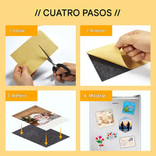 Cargar imagen en el visor de la galería, Hojas magnéticas con respaldo adhesivo
