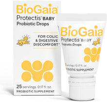 Cargar imagen en el visor de la galería, BioGaia Protectis Gotas probióticas para bebé, esenciales para bebés para alivio de cólicos y gases
