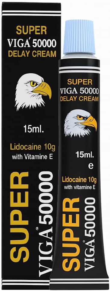 Super viga 50000 Crema retardante para hombres