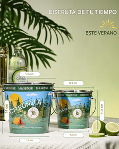 Velas de citronela grandes de larga duración, 110 y 220 horas