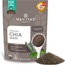 Cargar imagen en el visor de la galería, Navitas Organics Semillas de chía (8oz)
