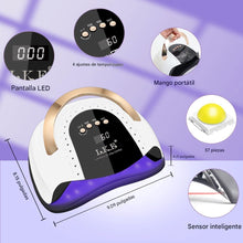 Cargar imagen en el visor de la galería, Lámpara de uñas UV LED de 268 W

