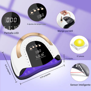 Lámpara de uñas UV LED de 268 W