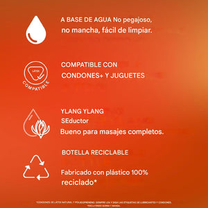 Durex Masaje & Play 2 en 1 Lubricante intensificar, 6.76 oz
