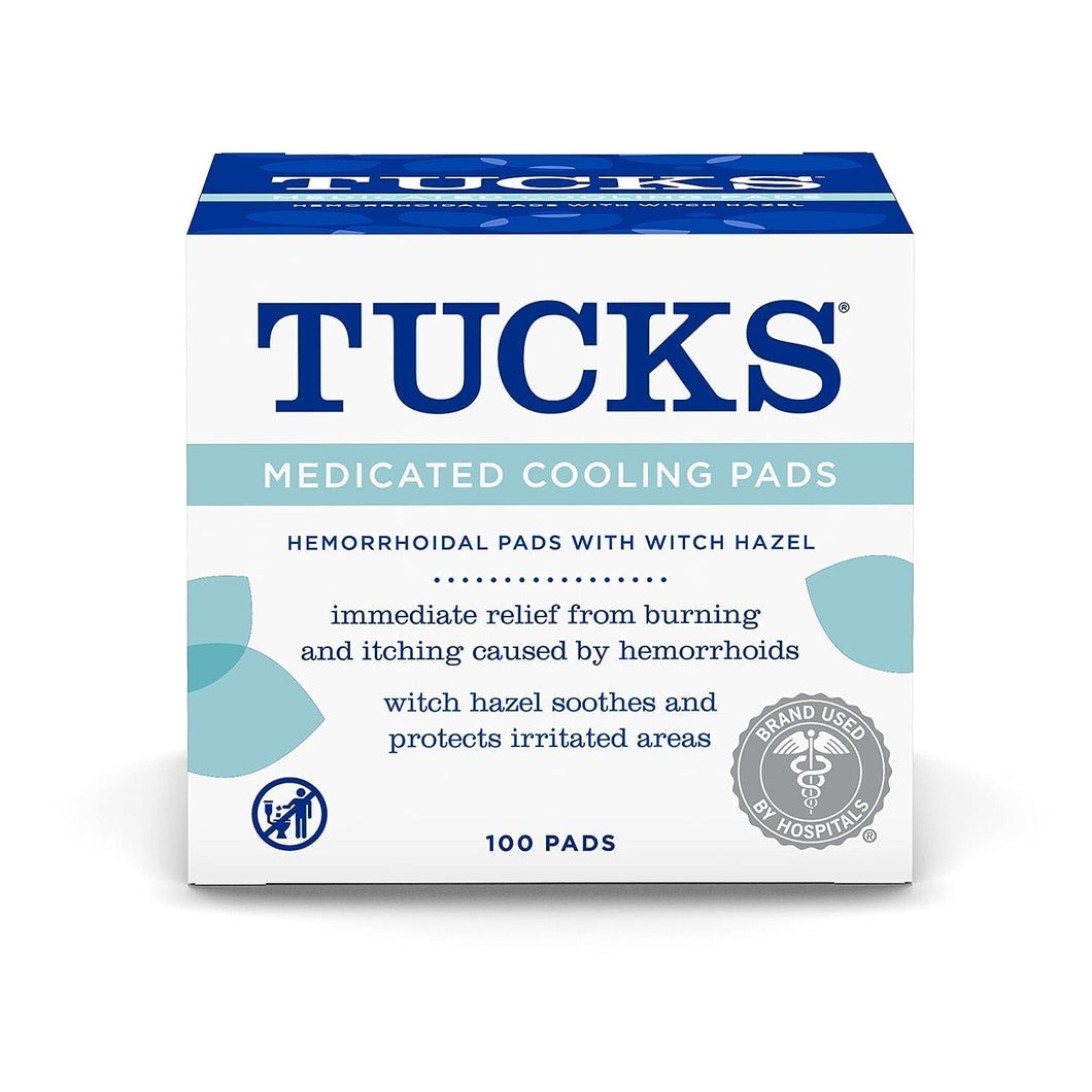 TUCKS - almohadillas de enfriamiento medicadas a24