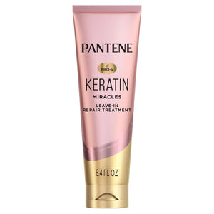 Pantene Acondicionador sin enjuague de queratina con aceite de argán Q1