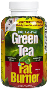 Suplemento para bajar de peso con té verde, 90 cápsulas