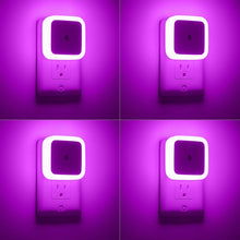 Cargar imagen en el visor de la galería, Luz nocturna, luces nocturnas enchufables a la pared, paquete de 4, luz  LN23
