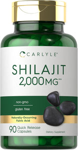 Cápsulas Shilajit de 2,000 mg 90 unidades