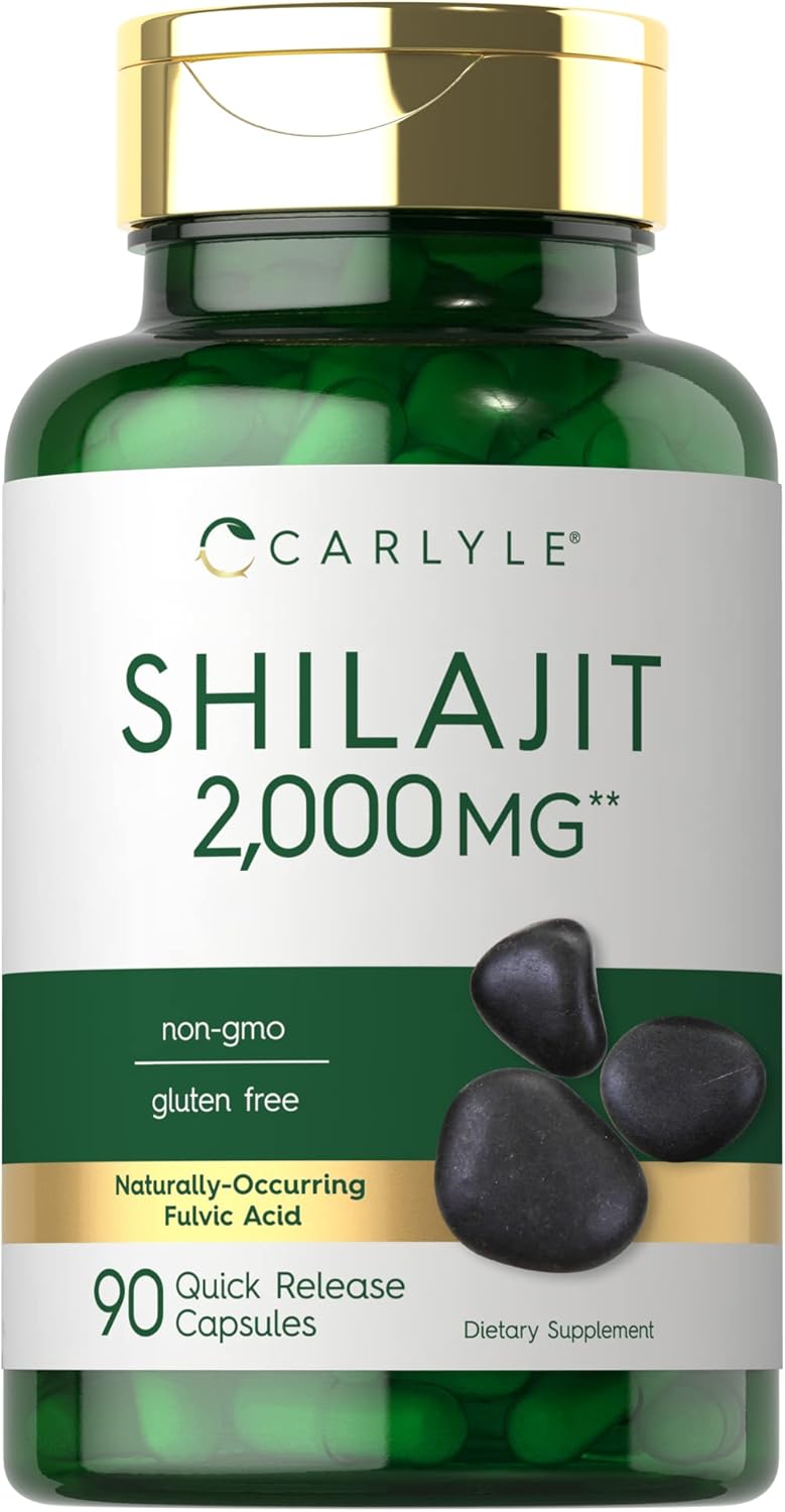 Cápsulas Shilajit de 2,000 mg 90 unidades