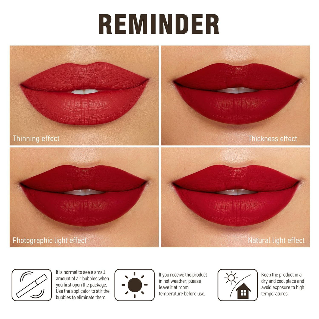 Lápiz labial marrón oscuro para mujer A19