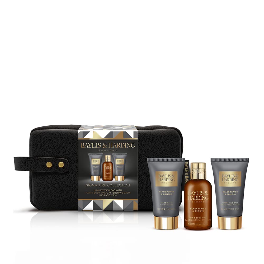 Set de trío de aseo para hombres, lima cítrica y menta