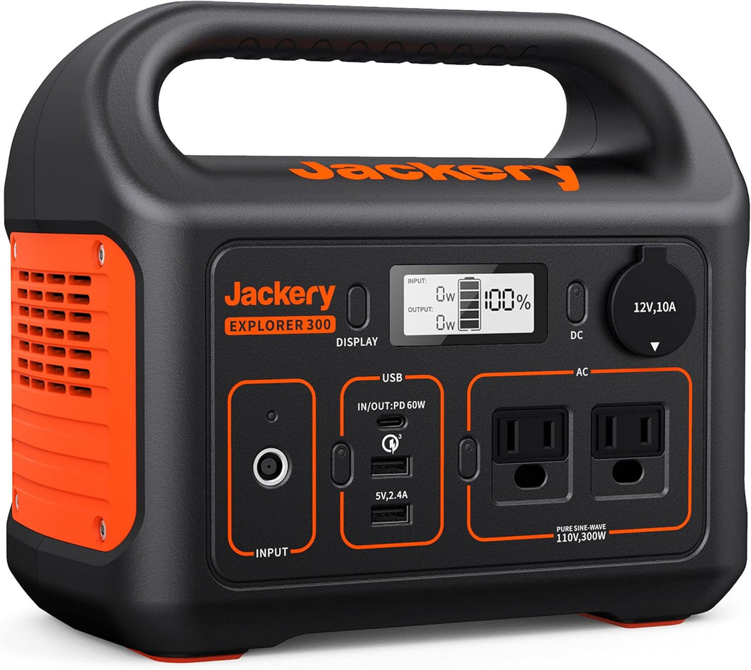 Jackery Estación de en ergía portátil Explorer 300 Q1