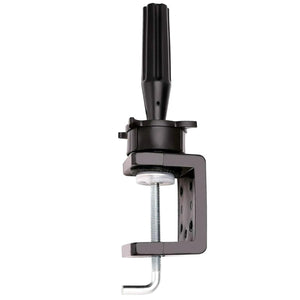 Cabeza de maniquí de cabello humano, cabeza de peluca, soporte de abrazadera de mesa de metal para peluquería,  a24