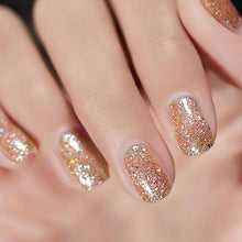 Cargar imagen en el visor de la galería, Vishine Esmalte de uñas de gel de 0.5 onzas líquidas, color marrón brillante y naranja, esmalte de uñas de gel de larga duración para remojar UV LED a22  de larga duración, arte de uñas para el hogar,
