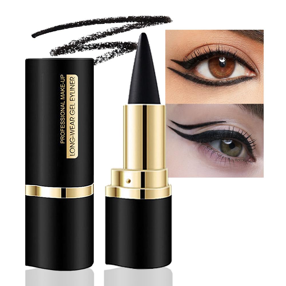Lápiz delineador de ojos de gel negro A19