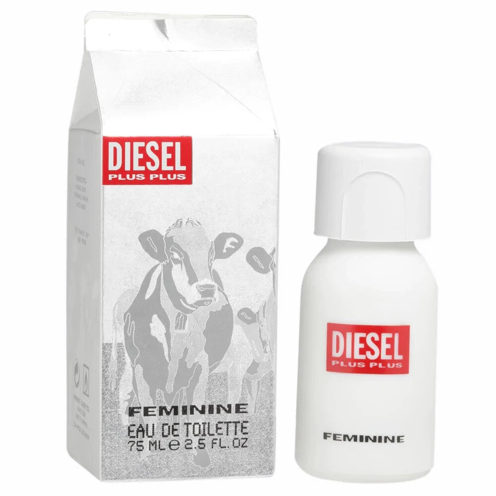 Diesel Plus Plus Feminine Eau de Toilette Spray para mujer 2.5 fl oz
